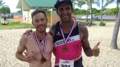 Marc Puig et Josef Arjam au championnat du monde Ultraman