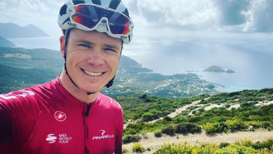 Chris Froome se concentre sur le Tour de France