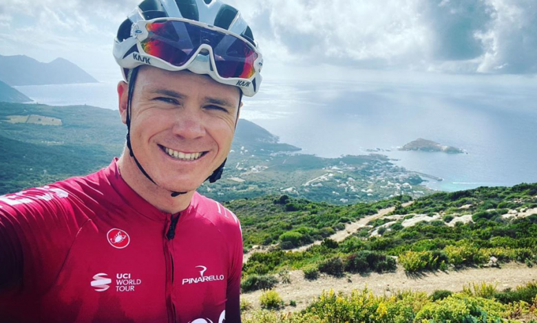 Chris Froome se concentre sur le Tour de France