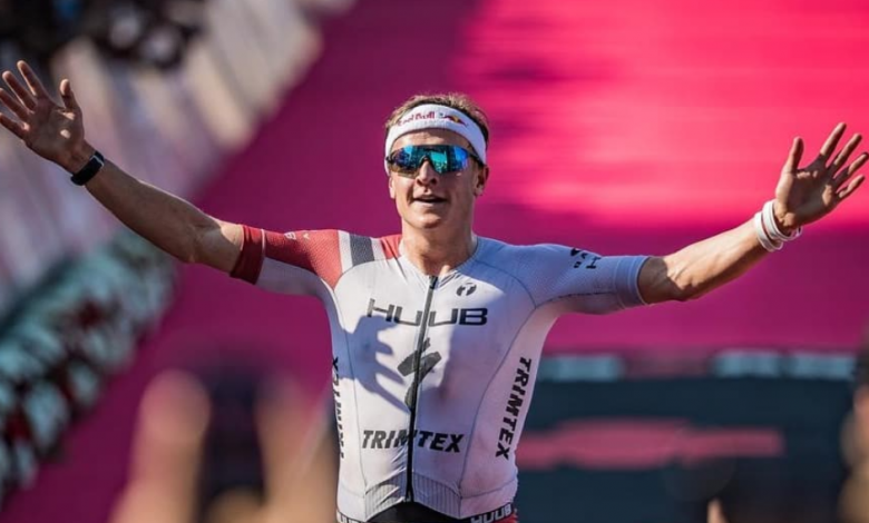 Kristian Blummenfelt ganando el IRONMAN 70.3 Bahrain