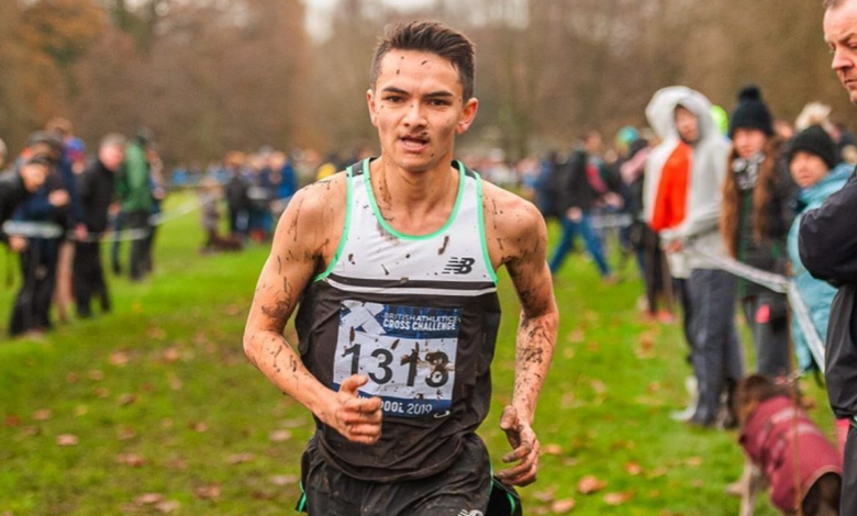 Alex Yee en compétition en Cross