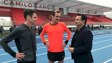 The Brownlee brothers training in La Nucía