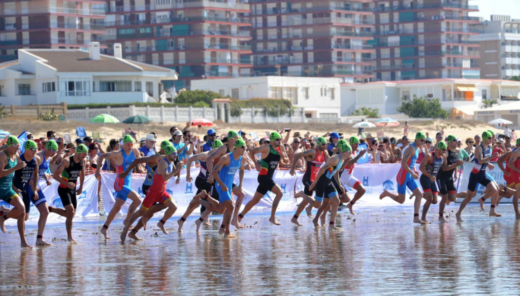 Salida de la Copa del Mundo de Huelva en 2017