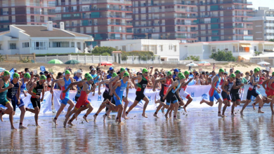 Partenza dalla Coppa del Mondo di Huelva nel 2017