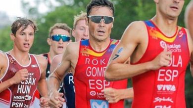 avier Gómez Noya y Mario Mola en las Series Mundiales de Triatlón