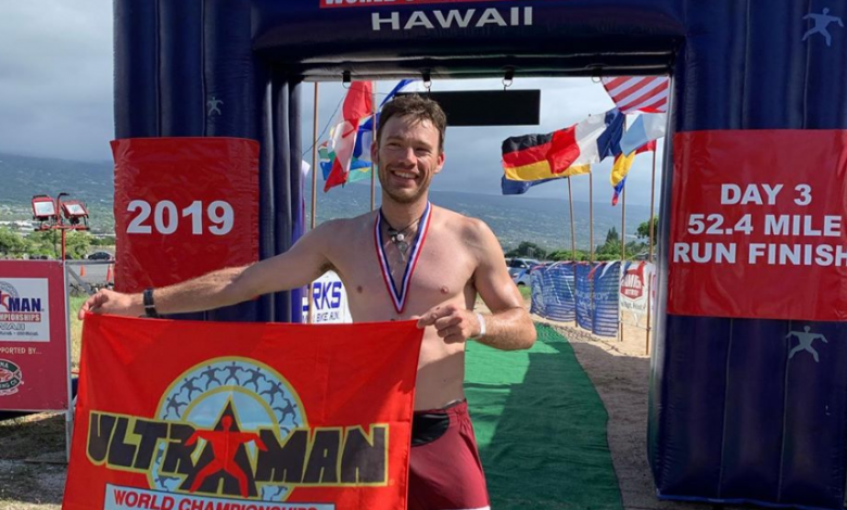 Mar Puig deuxième dans l'Ultraman Hawaii 2019