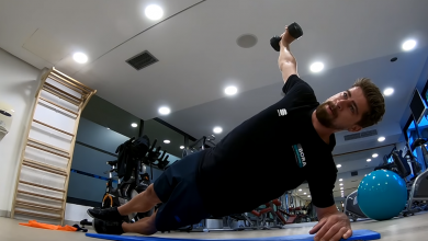 eter Sagan entrenando Core en el Gimnasio