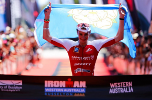 Alistair Brownlee winning the IRONMAN Western Australia