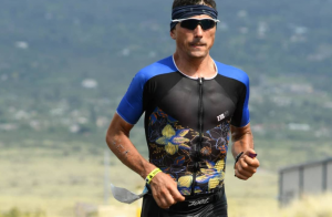 Sergio Marques in gara all'IRONMAN Hawaii 2020