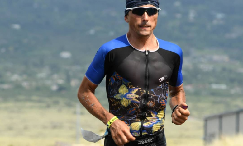 Sergio Marques en compétition dans l'IRONMAN Hawaii 2020
