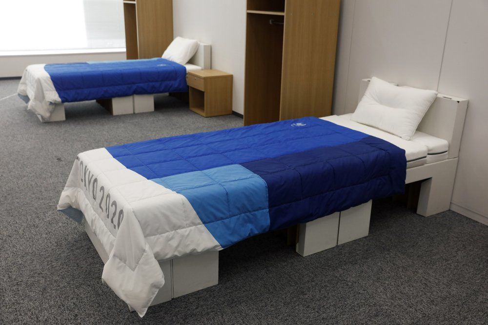Así son las habitaciones de la villa olímpica donde dormirán los deportistas. Se utilizarán camas de cartón ,Habitaciones_villa_olimpica_tokio_2020_2