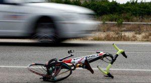 Cycling accident in Granada