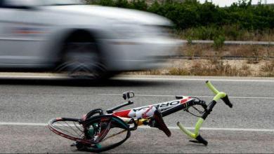 Accidente ciclista en Granada