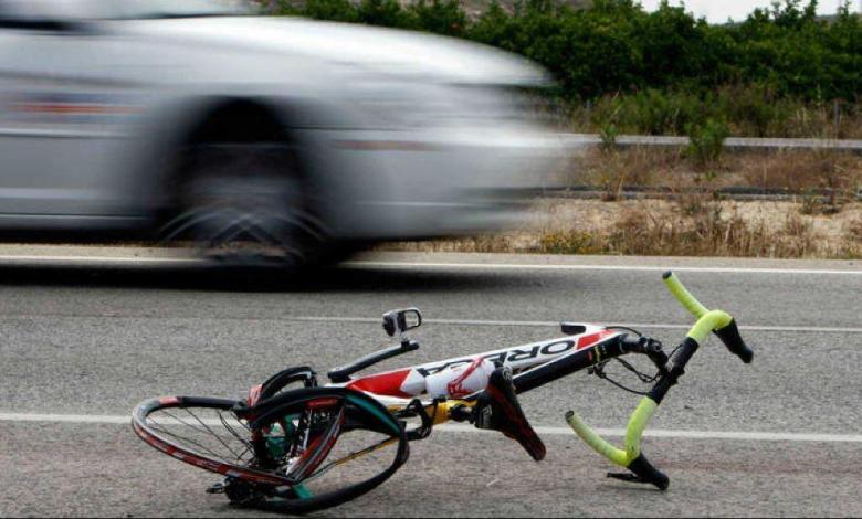 Accidente ciclista en Granada