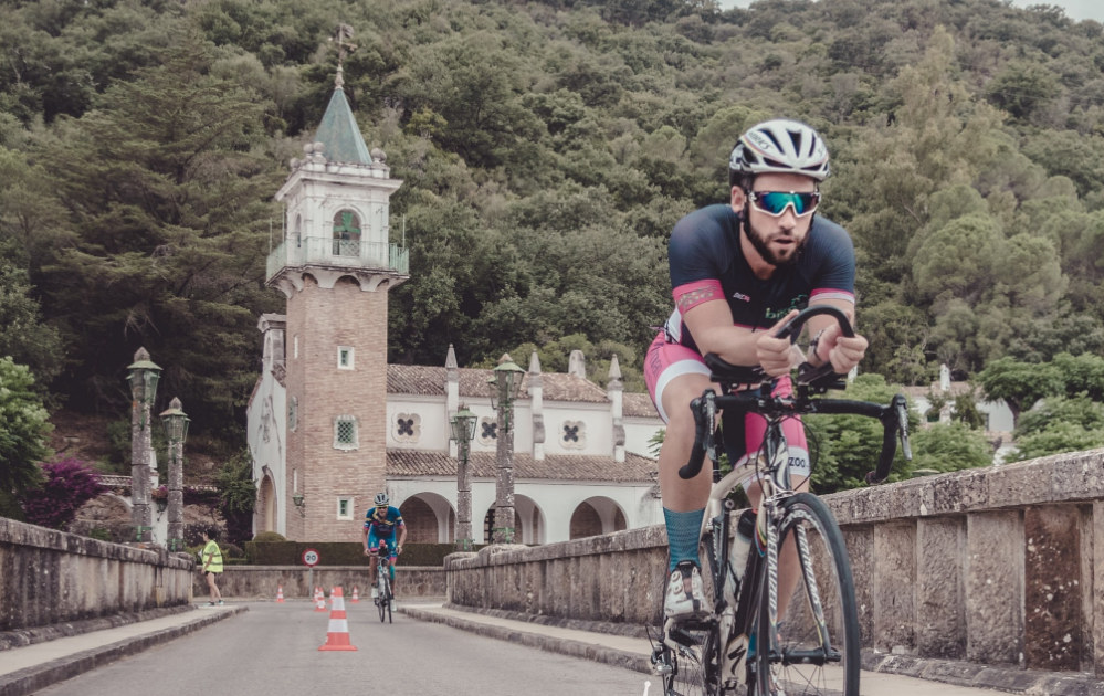 Segmento ciclista del Triatlón Janda y Sierra