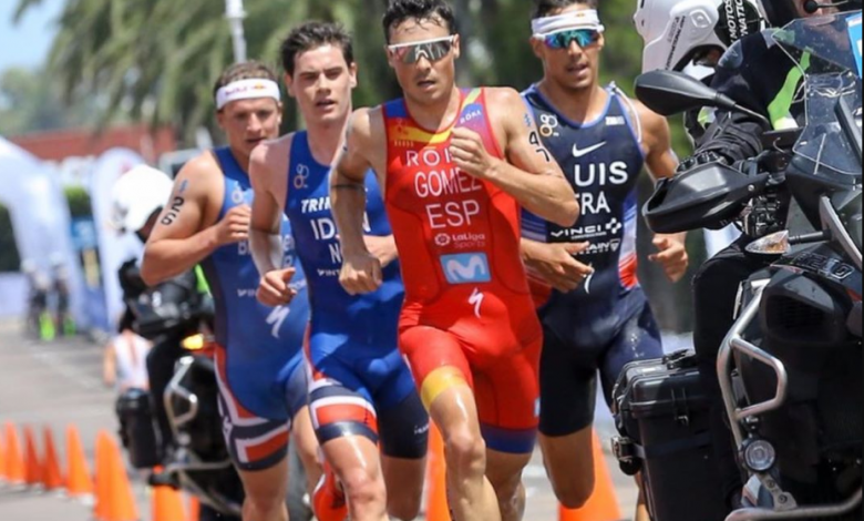 Javier Gómez Noya signe pour l'équipe de France Lievin Triathlon