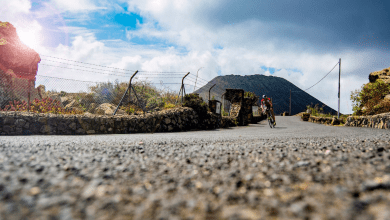 Segmento ciclista del IRONMAN Lanzarote