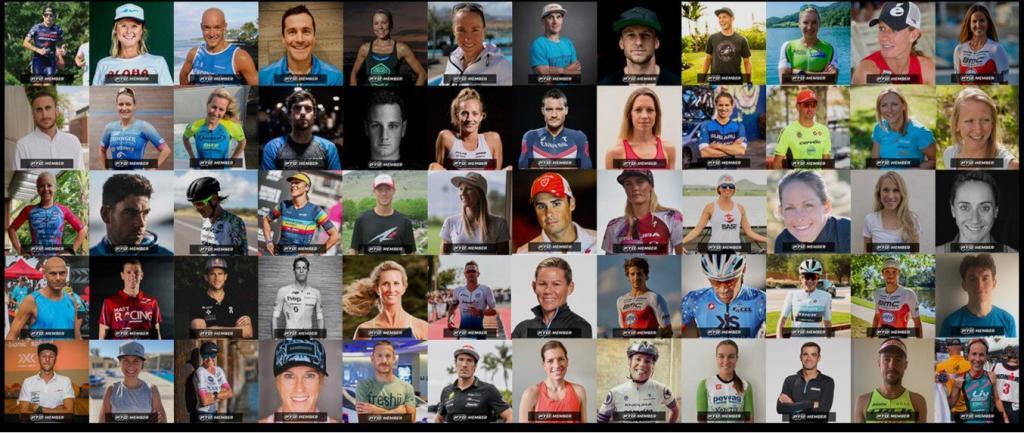 Collage de atletas en la The Collins Cup