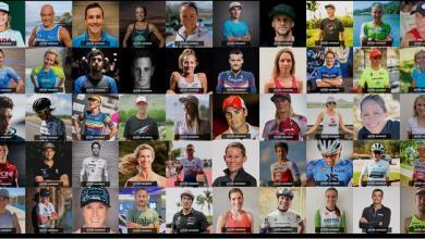 Collage of athletes in the Collins Cup