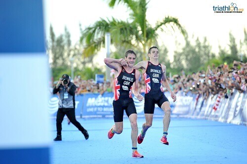 Les frères Brownlee terminent à Cozumel 2016