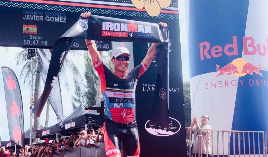 avier Gómez Noya ganando el IRONMAn Malasia