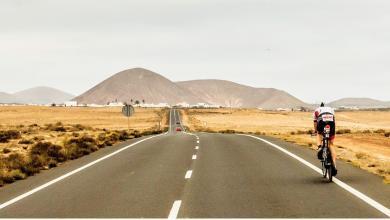 Segmento ciclista del IRONMAN 70.3 Lanzarote