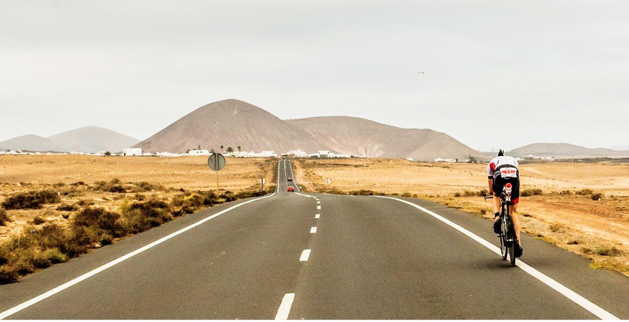 Segmento ciclista del IRONMAN 70.3 Lanzarote