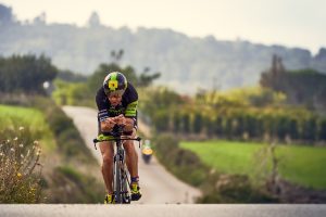 Rafa Babot/ Segmento ciclistico del Triathlon di Portocolom