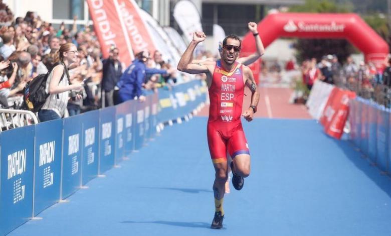 Emilio Martín in competition