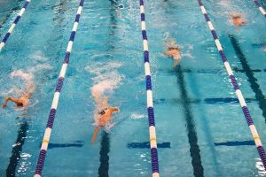 Entraînement de natation à vitesse maximale
