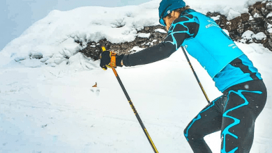 Pello Osoro nel triathlon invernale