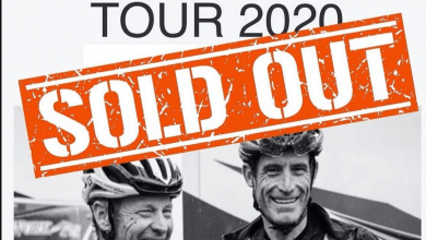 Cartel de “Sold Out” del Tour Mallorca de Lance Amstrong