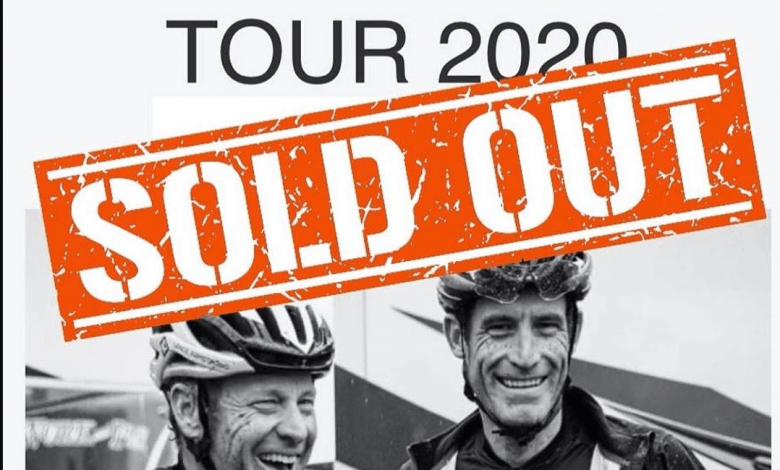 Poster “Sold Out” of the Mallorca Tour of Lance Amstrong