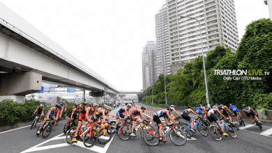 Segmento de ciclismo do Evento Teste Tóquio 2020