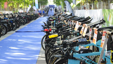 Zona de Boxes del Triatlón MD Salamanca