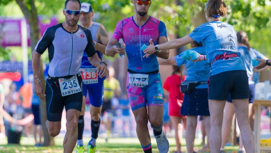 Walking race of the Buelna Valley Triathlon