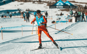 Pello Osoro Top 10 in der Winter Trialton Europameisterschaft 2020