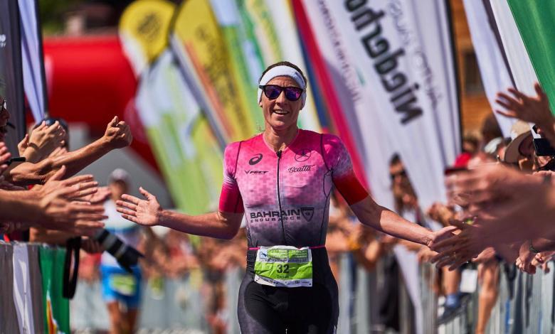 Daniela Ryf venceu o IRONMAN 70.3 Dubai