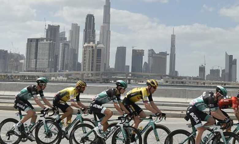 6 ciclistas infectados y equipos en cuarentena por el Coronavirus en Abu Dhabi