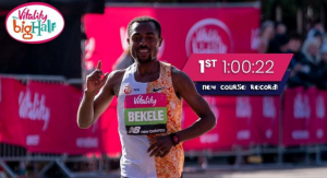 enenisa Bekele record la media maratón de Londres