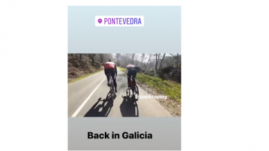enternamiento de Javier Gómez Noya y Pablo Dapena