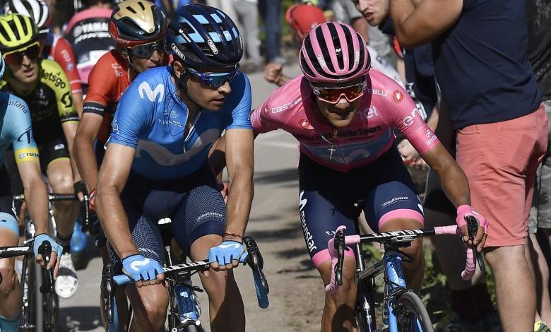 L'équipe Movistar de vélo documentaire le jour le moins attendu