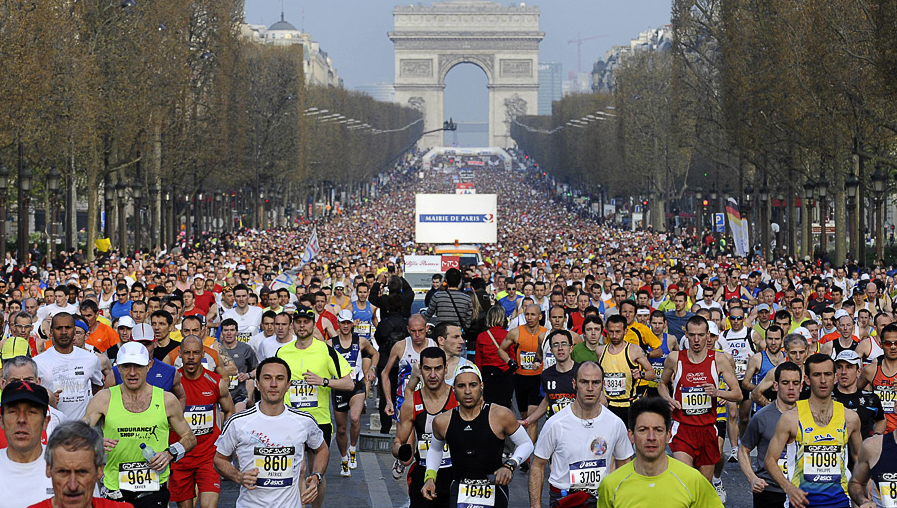 cancelada La media maratón de Paris, por el coronavirus