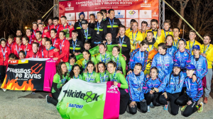 Marlins Triatlon und Saltoki Trikideak Spanien Duathlon Champions von Clubs