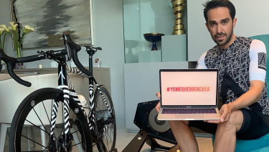 Alberto Contador también se queda en casa #YoMeQuedoEnCasa