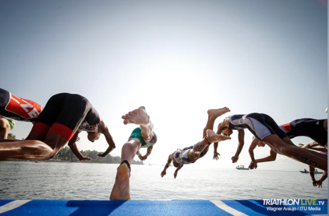 Die ITU setzt alle Triathleten bis April aus