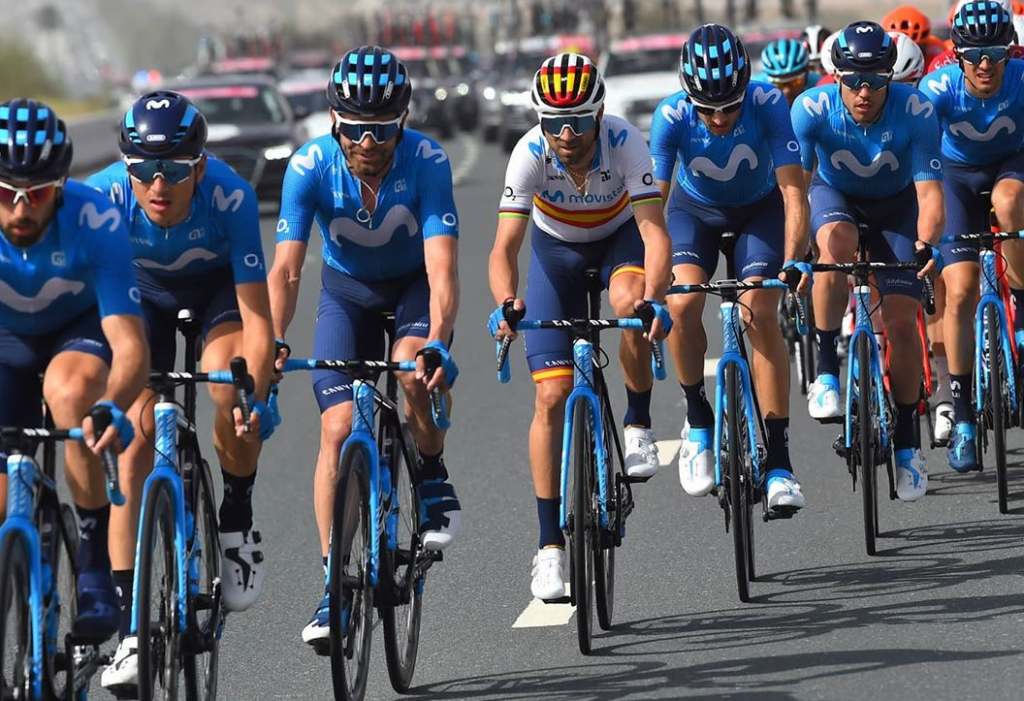 equipo profesional ciclista Movistar