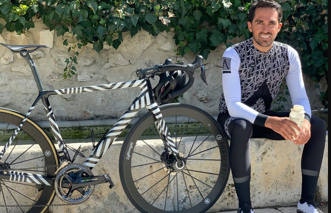 Alberto contador polemica entrenamiento fuera profesionales