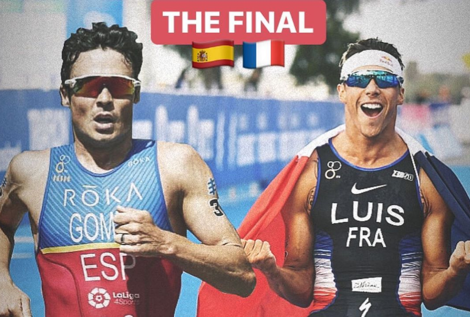 La final de Champion of Champios con Javier Gómez Noya y Vicent Luis