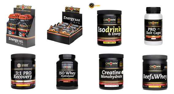 A Crown Sport Nutrition contribui com seu grão de areia para a crise com um desconto de 25% em todo o site